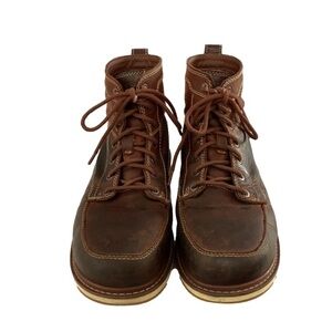 Keen Mens Utility Boots, Size US- 9EE EUR- 42, Gingerbread Brown Leather